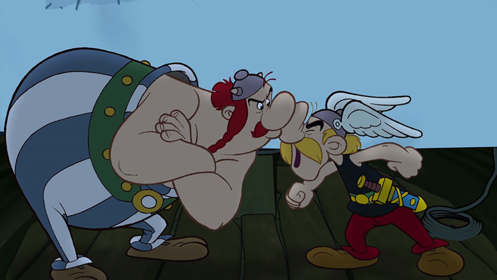 Our work: Asterix and the Vikings - 2d3D Animations